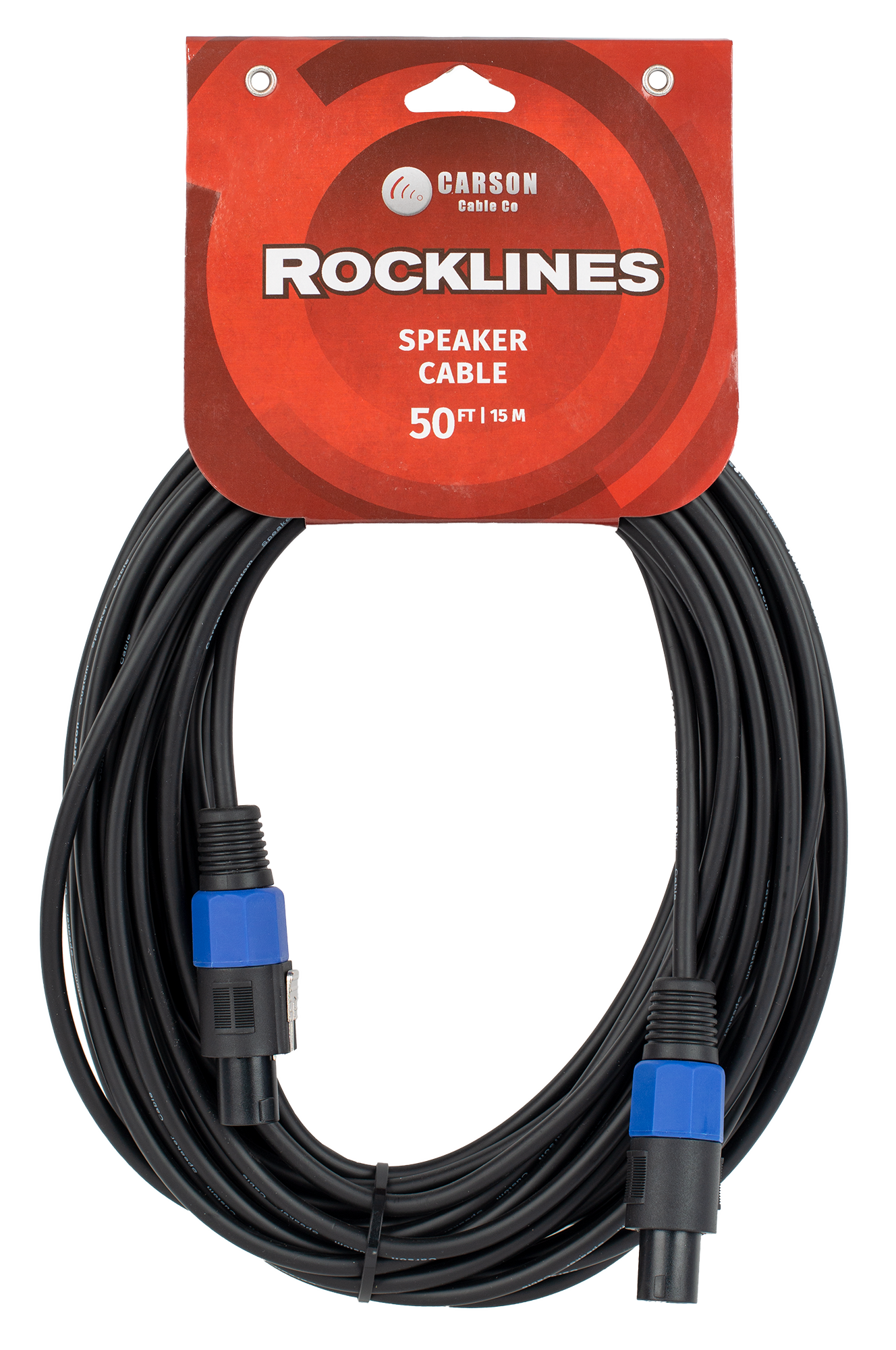 Carson | RSN50 | 50 ft Speaker Cable | Black Carson | RSN50 | 50 ft Speaker Cable | Black